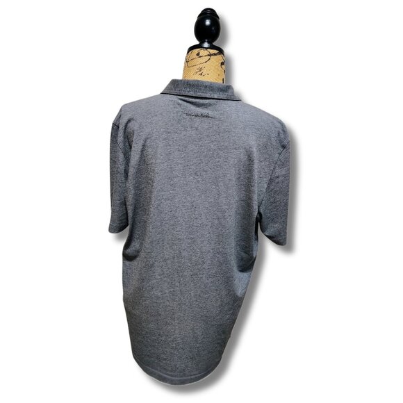 Travis Mathew Gray WERE DANCIN Performance Polo L - Picture 2 of 8